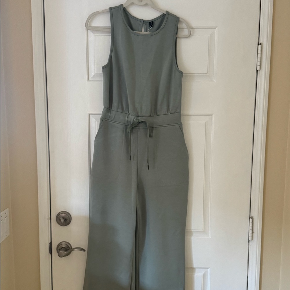 Romper full length loose leg